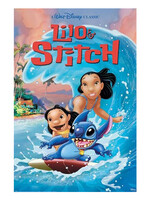 Lilo & Stitch Wave Surf Poster  61x91cm