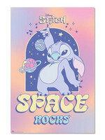 Stitch Space Rocks Poster 61x91cm