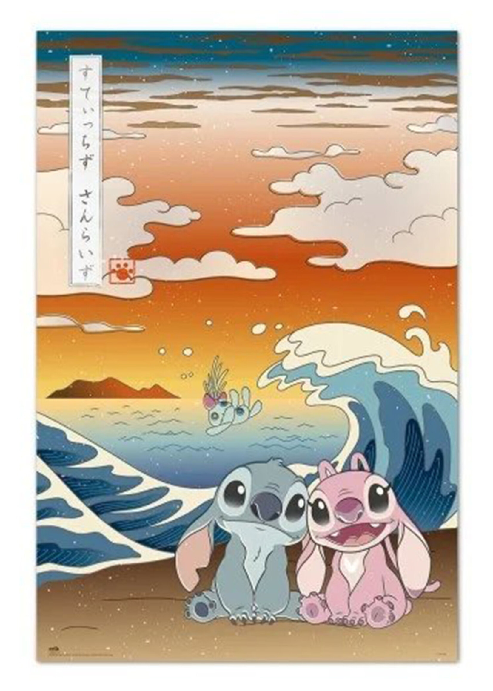 Stitch & Angel Japan Poster 61x91cm