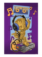 Guardians Of The Galaxy Groot Cassette Poster 61x91cm