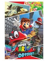 Super Mario Odyssey Collage Poster 61x91cm