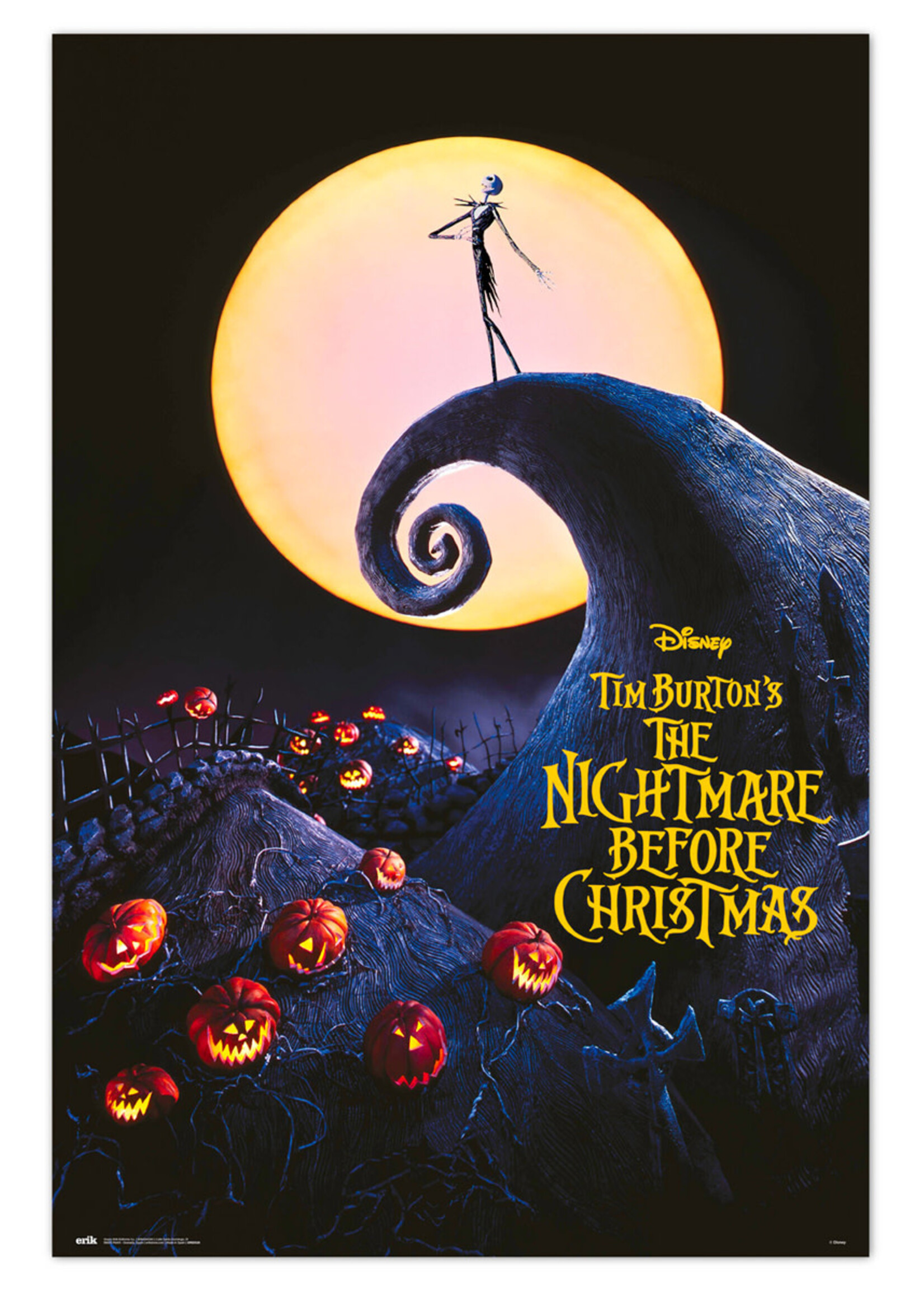 Nightmare Before Christmas  Movie Poster 61x91cm