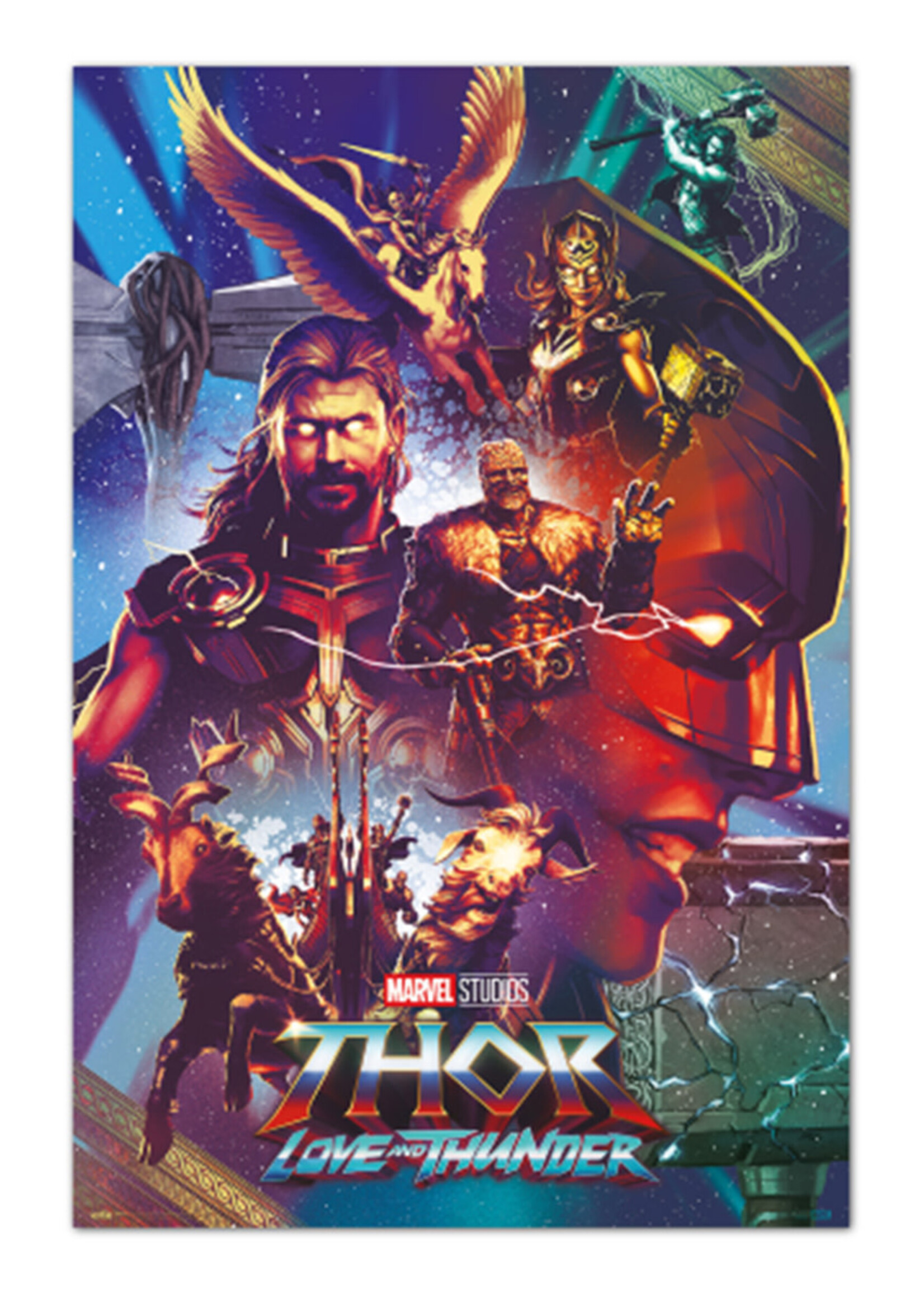 Marvel Thor Love And Thunder  Poster 61x91cm
