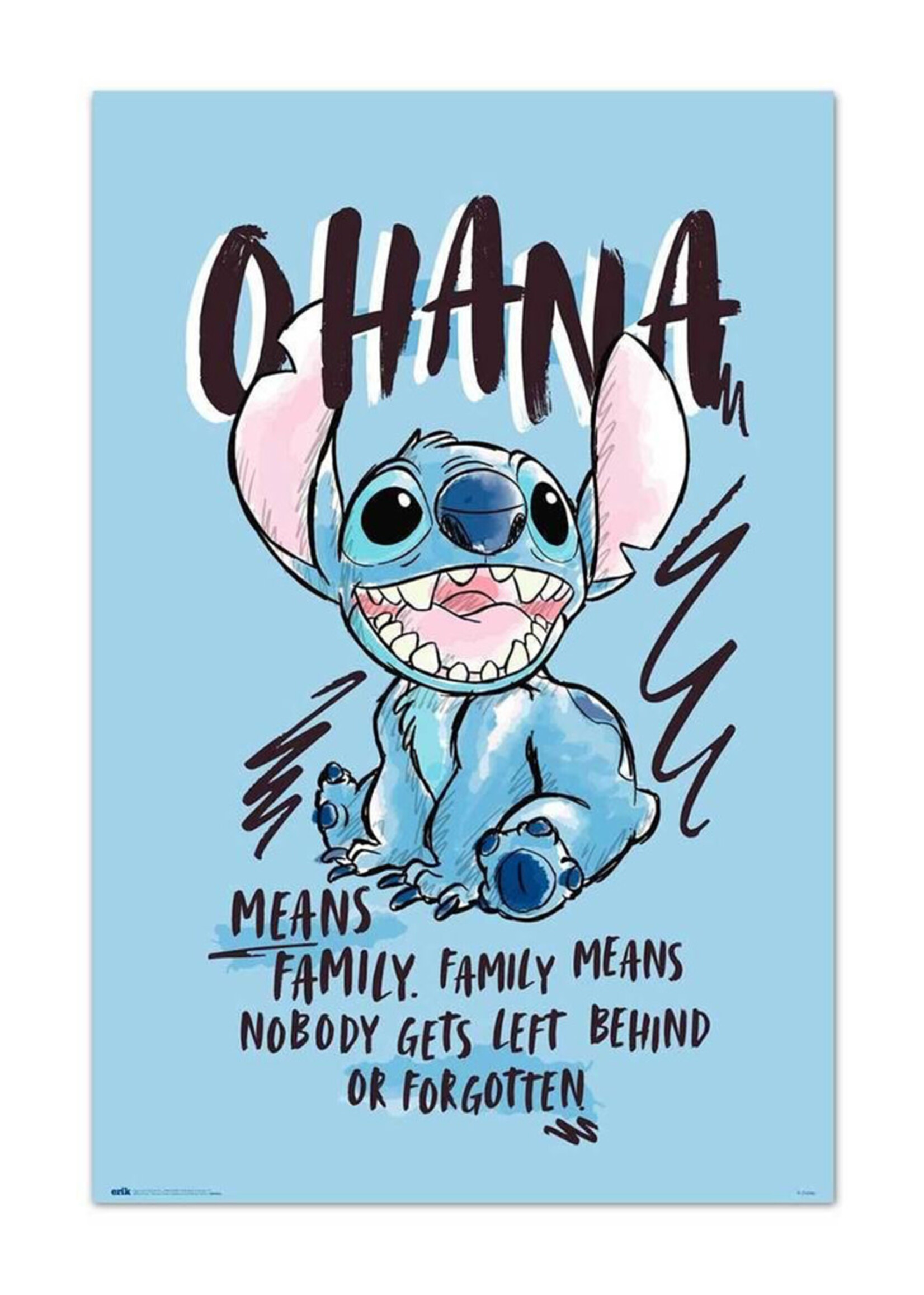Disney Stitch Poster 61X91cm