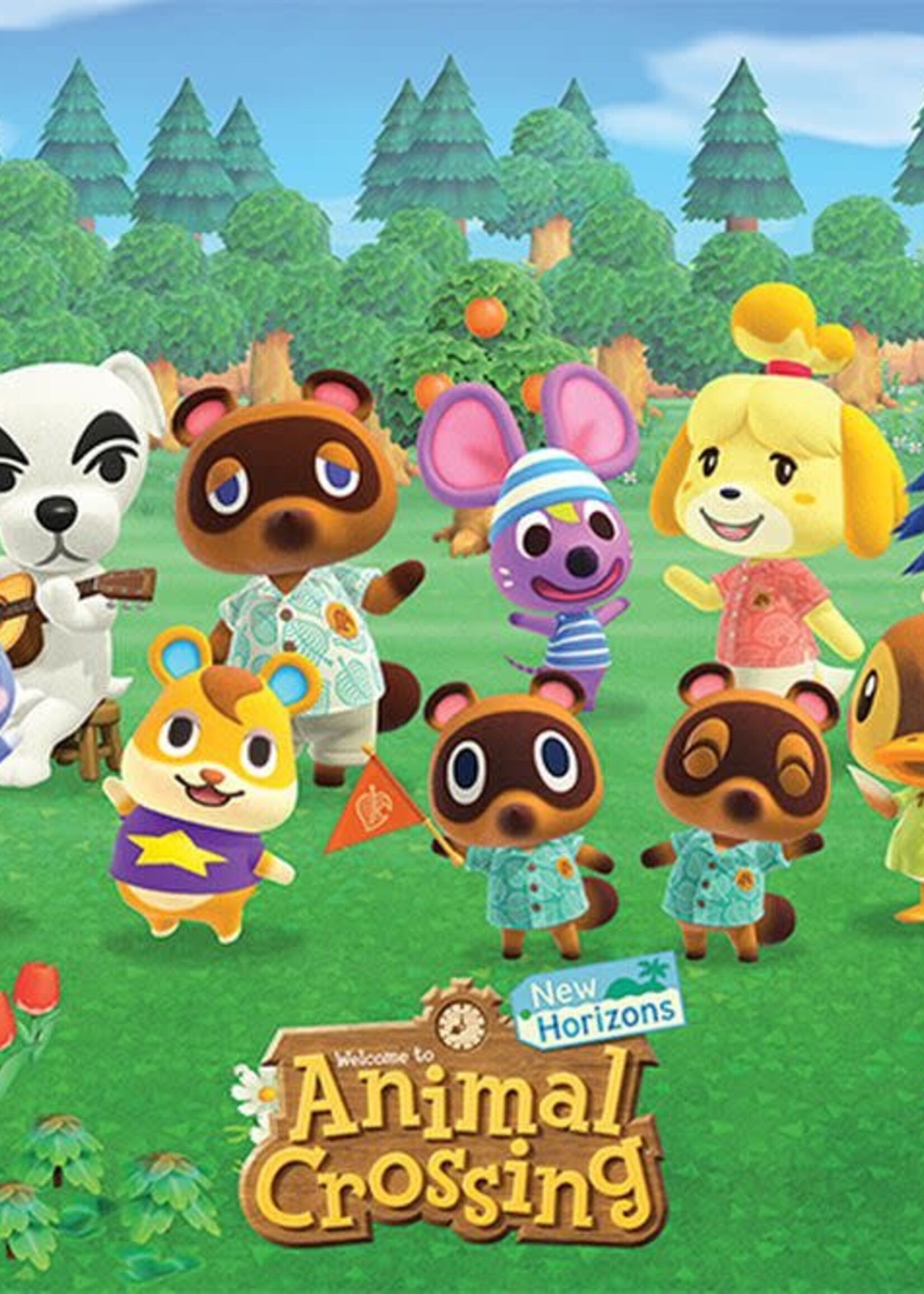 ANIMAL CROSSING - Lineup  Poster 61x91cm