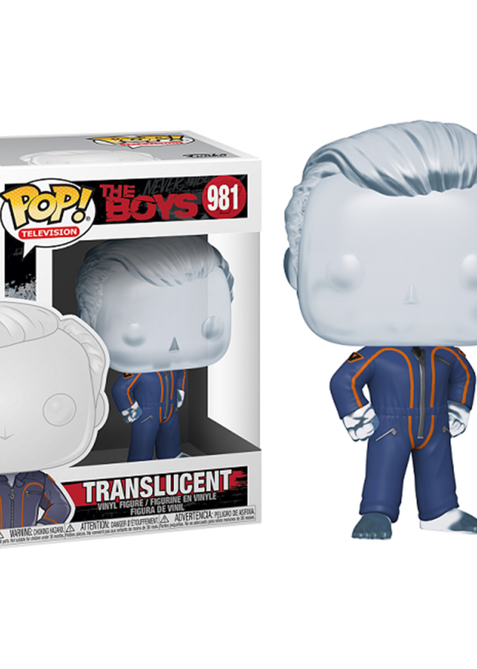 The Boys Funko Pop N° 981 Translucent