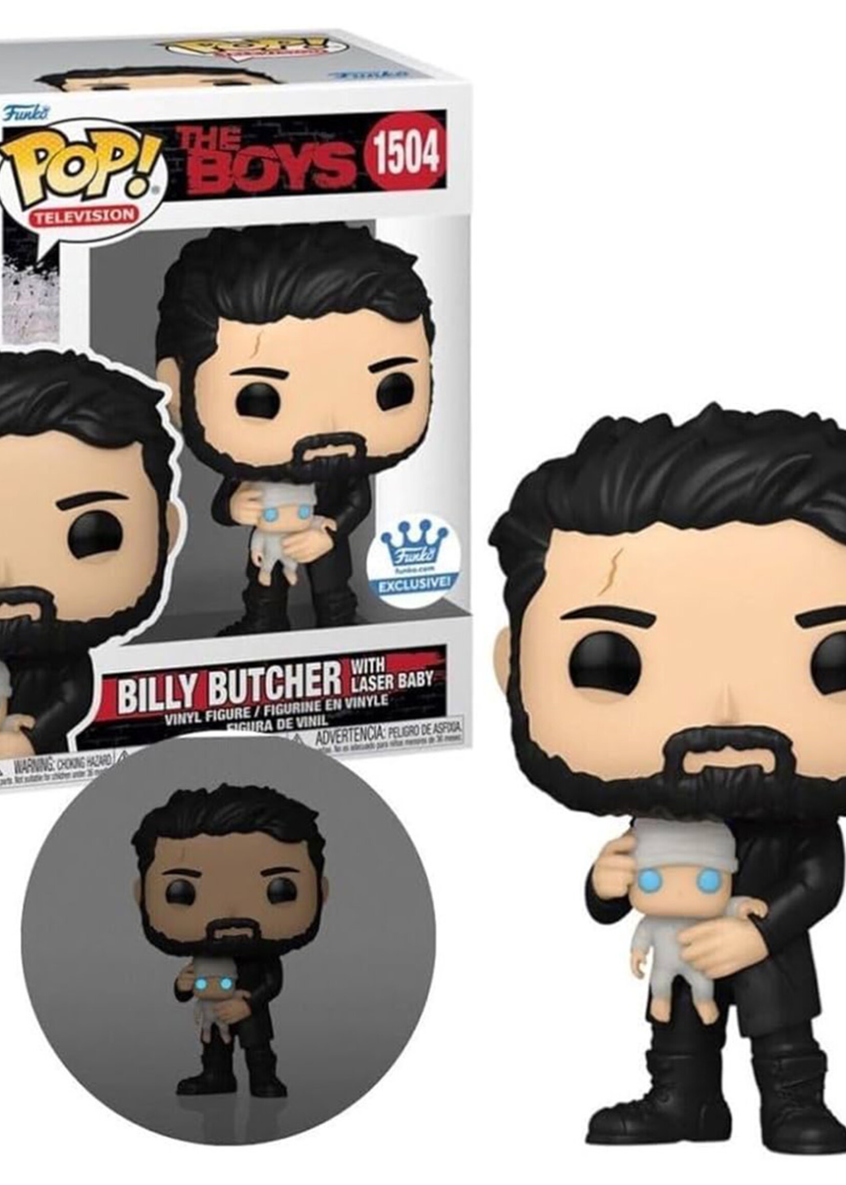 The Boys Funko Pop N° 1504 Billy Butcher With Laser Baby