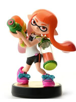 Amiibo Smash Bros Inkling Girl (Oranje) No. 64