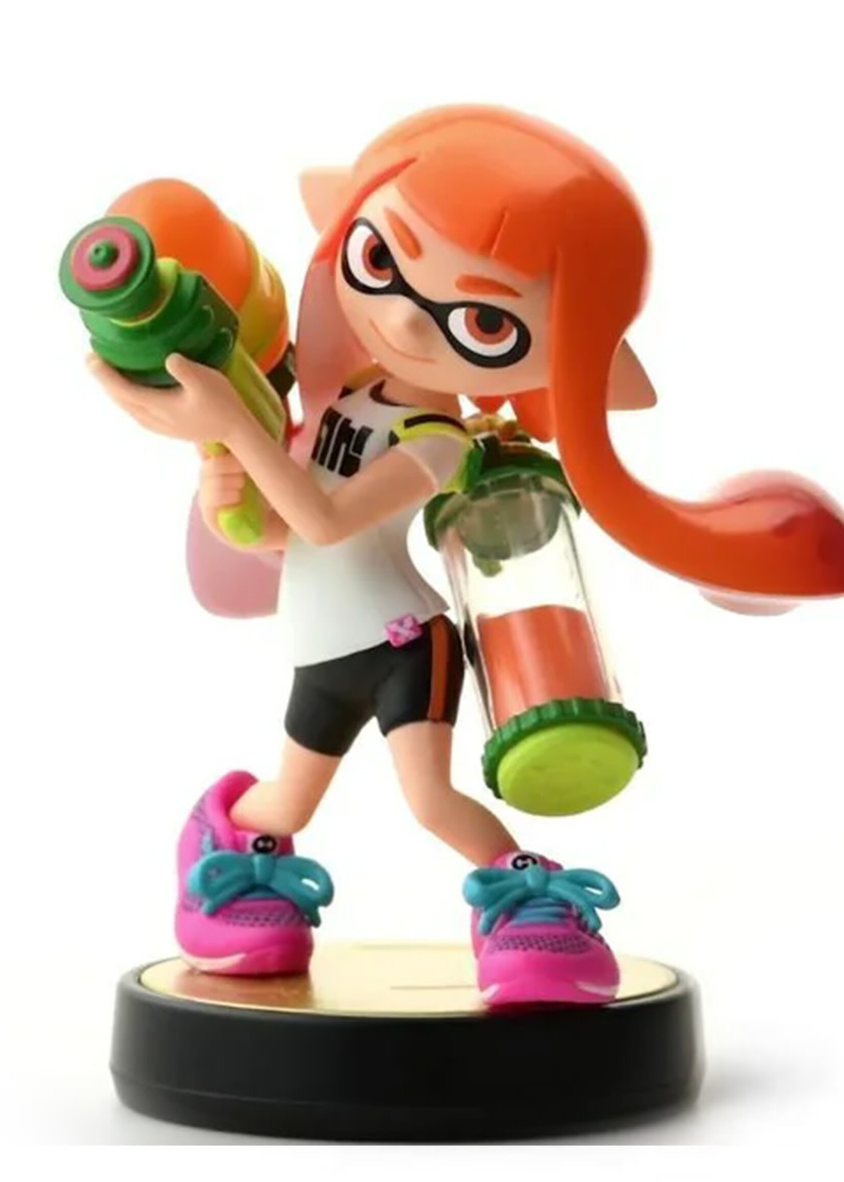 Amiibo Smash Bros Inkling Girl (Oranje) No. 64