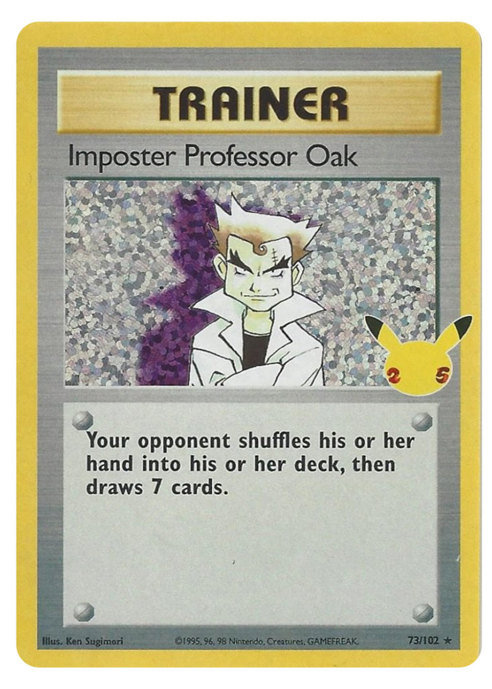 Imposter Professor Oak 73 (CEL): near mint