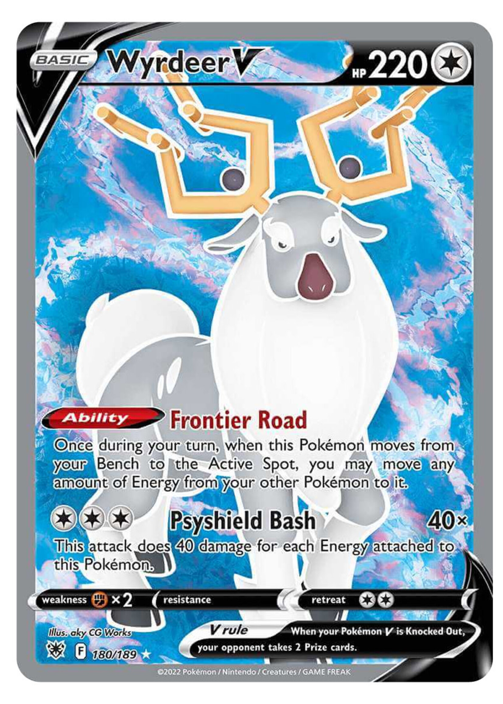 Wyrdeer V 180 (ASR): near mint