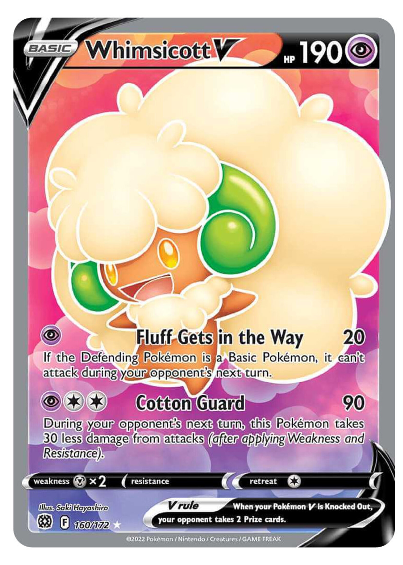 Whimsicott V 160 (BRS): excellent