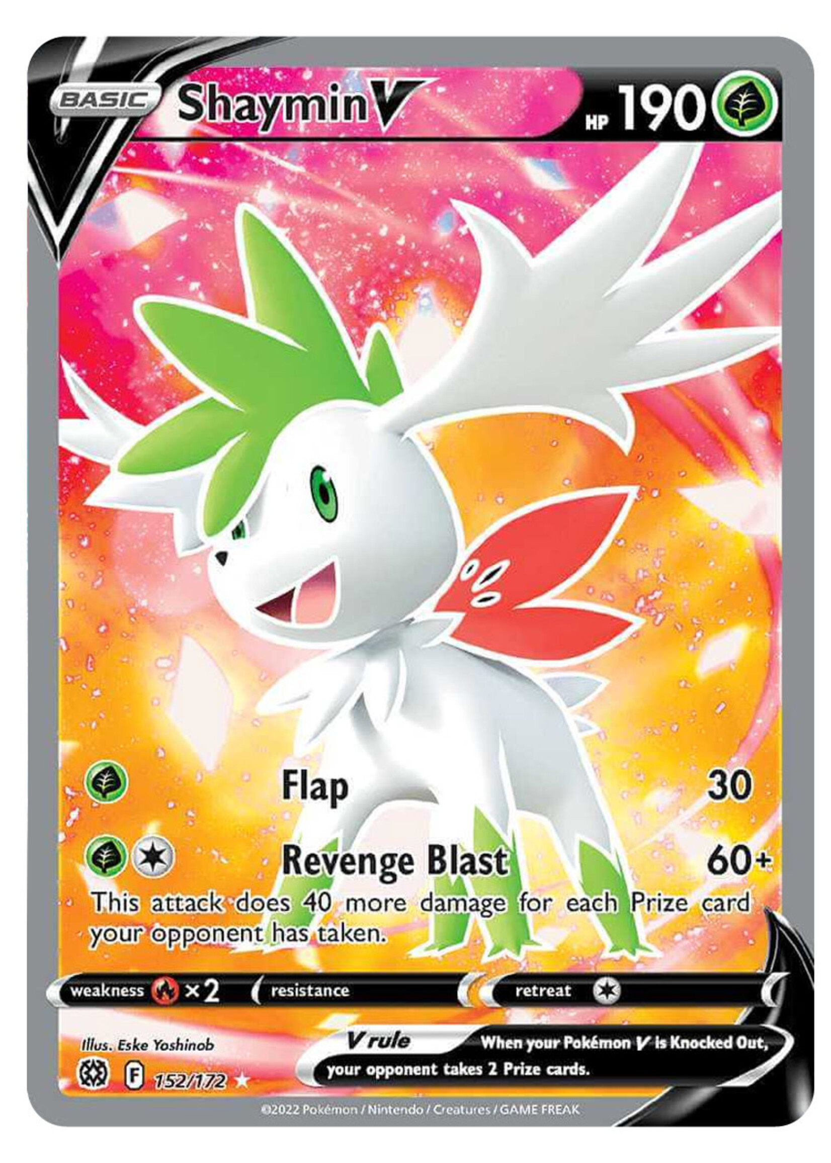 Shaymin V 152 (BRS): near mint