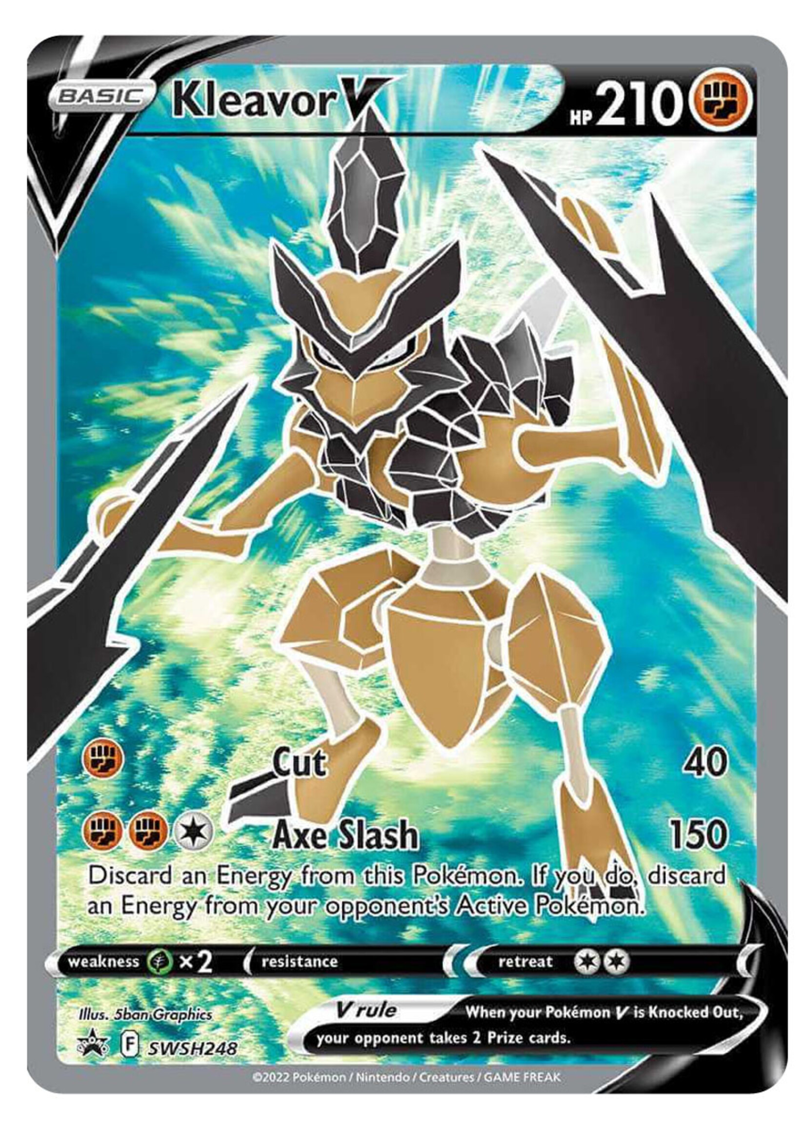 Kleavor V 248 (SWSH): near mint