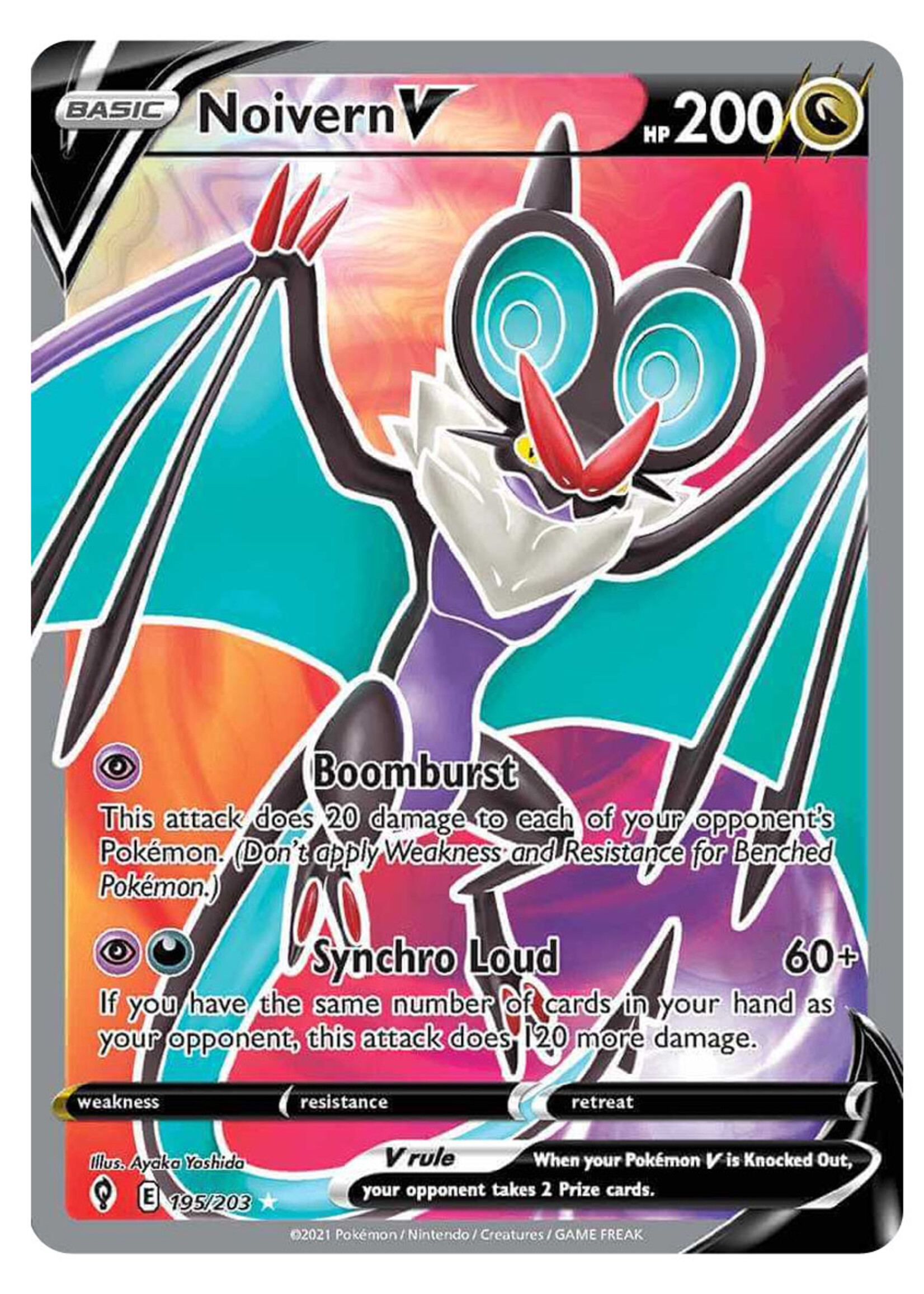 Noivern V 195 (EVS): near mint