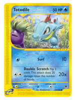 Totodile 134 (EX): excellent