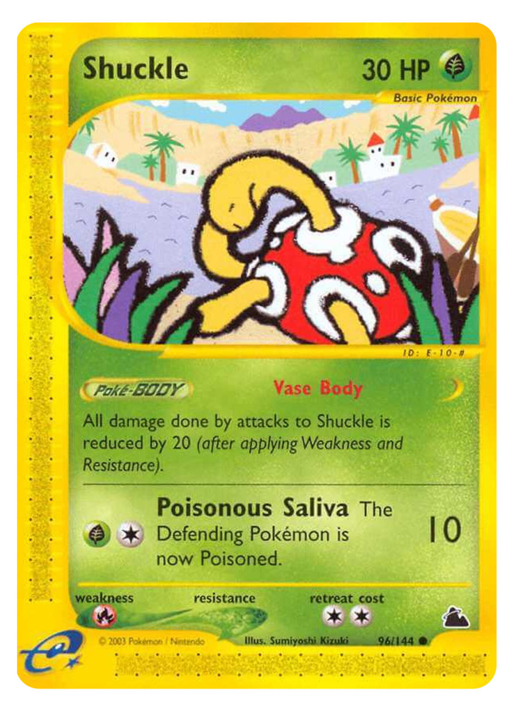 Shuckle 96 (SK): good