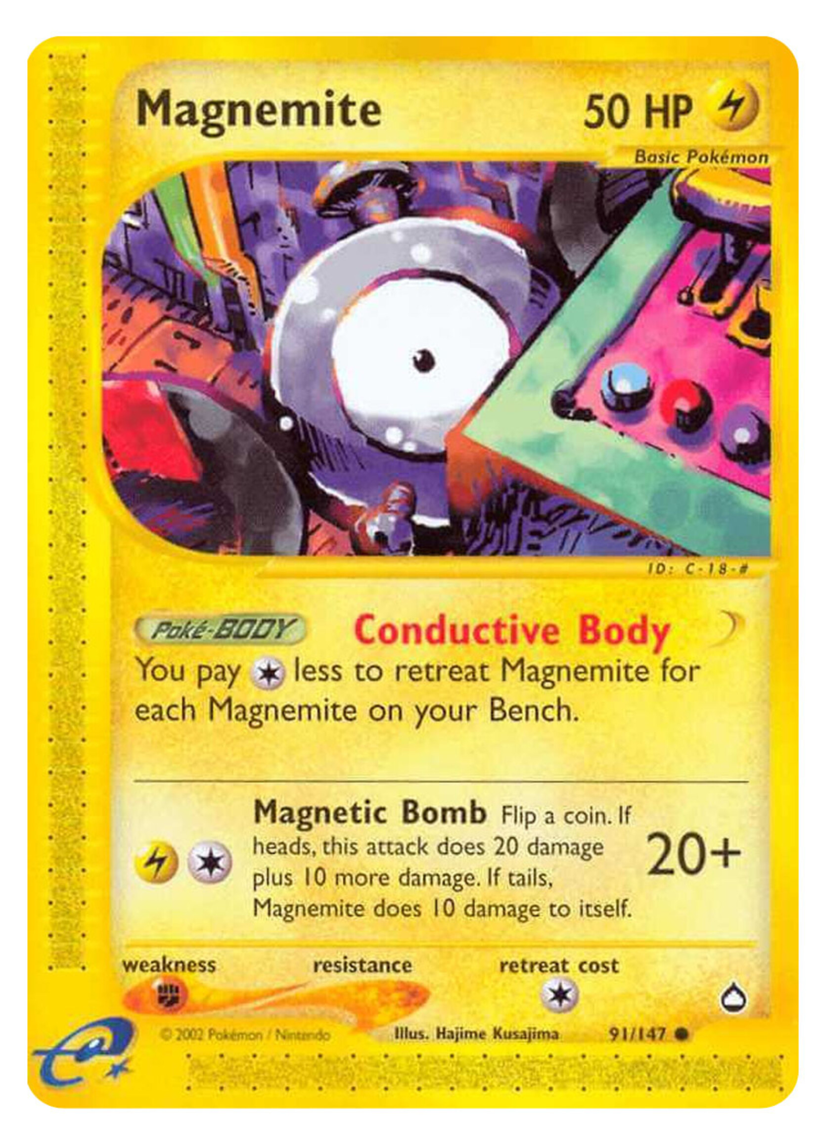 Magnemite 91 (AQ): excellent