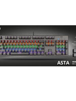 Trust GXT 865 Asta Mechanisch Toetsenbord Bedraad