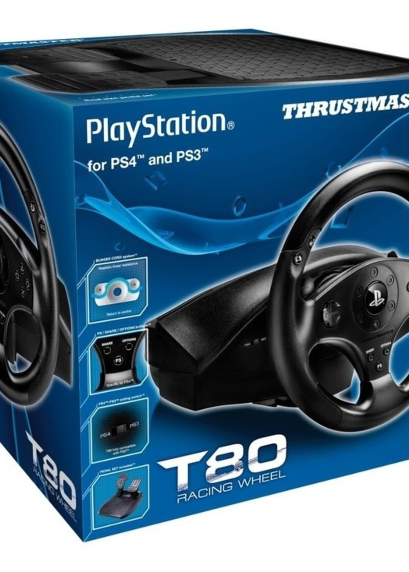 Thrustmaster T80 Racing Wheel   PS3/PS4
