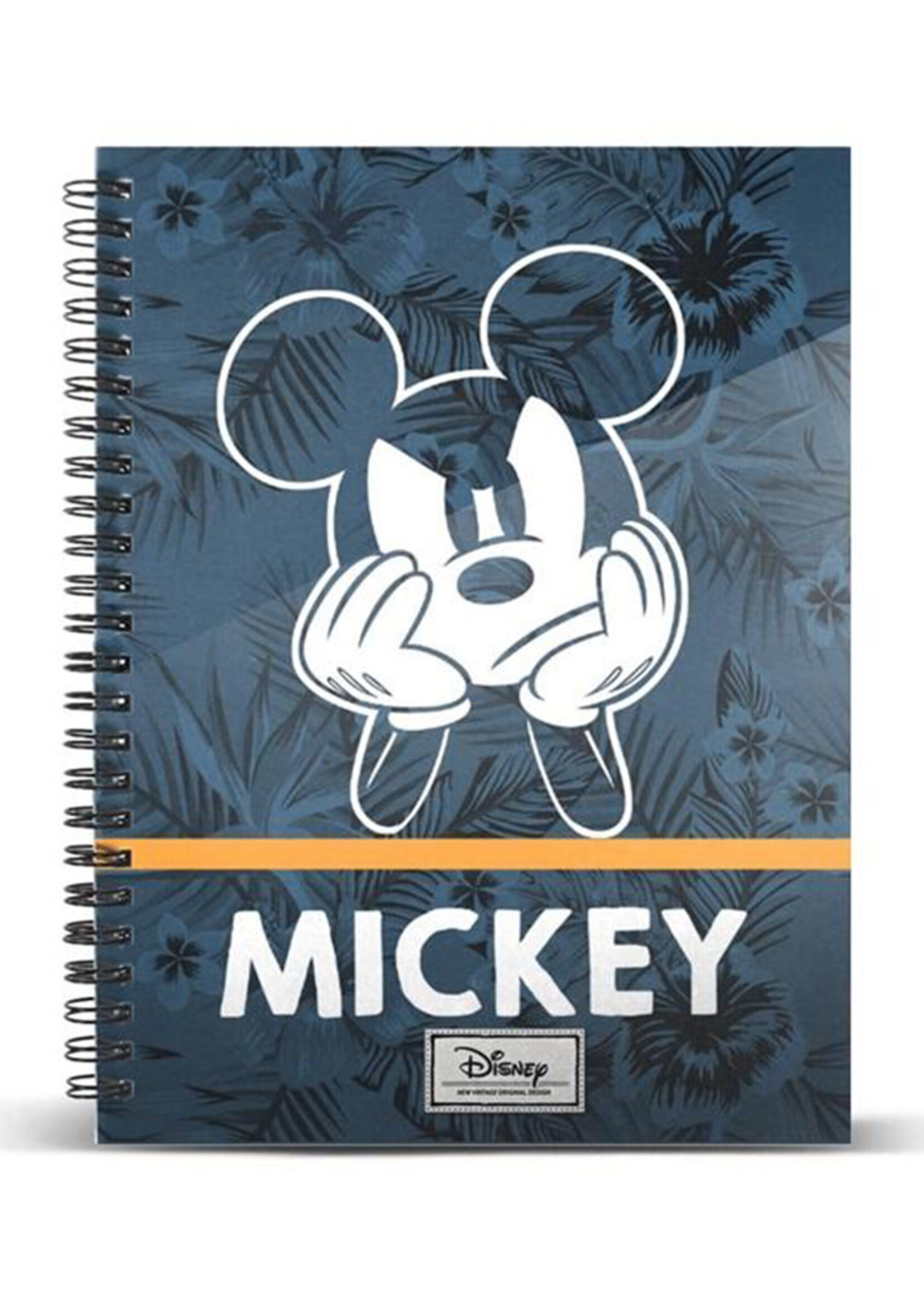 Disney A5 Notebook Mickey Blue 16.5x21X1.5cm