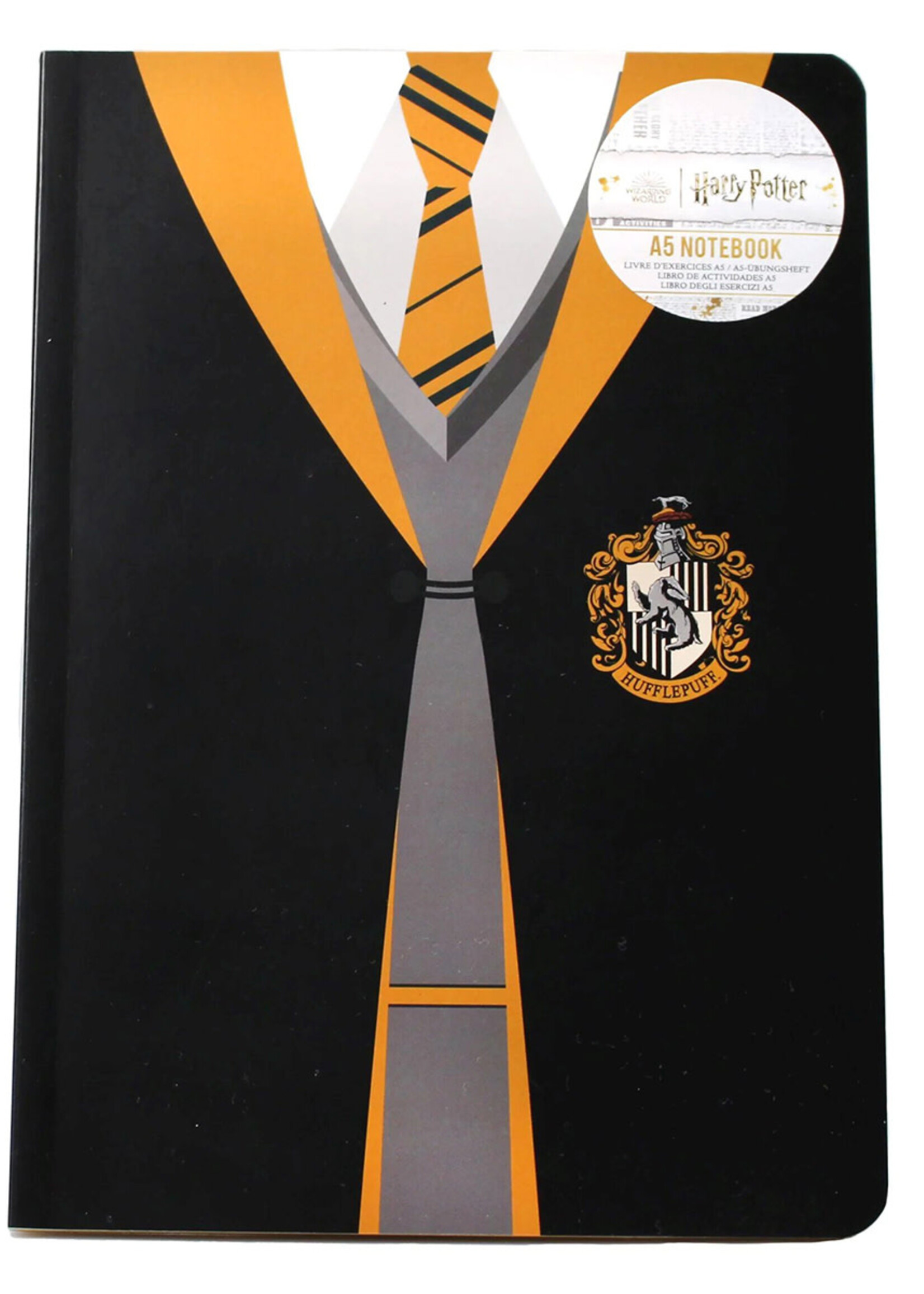 Harry Potter Uniform Hufflepuff A5 Notebook