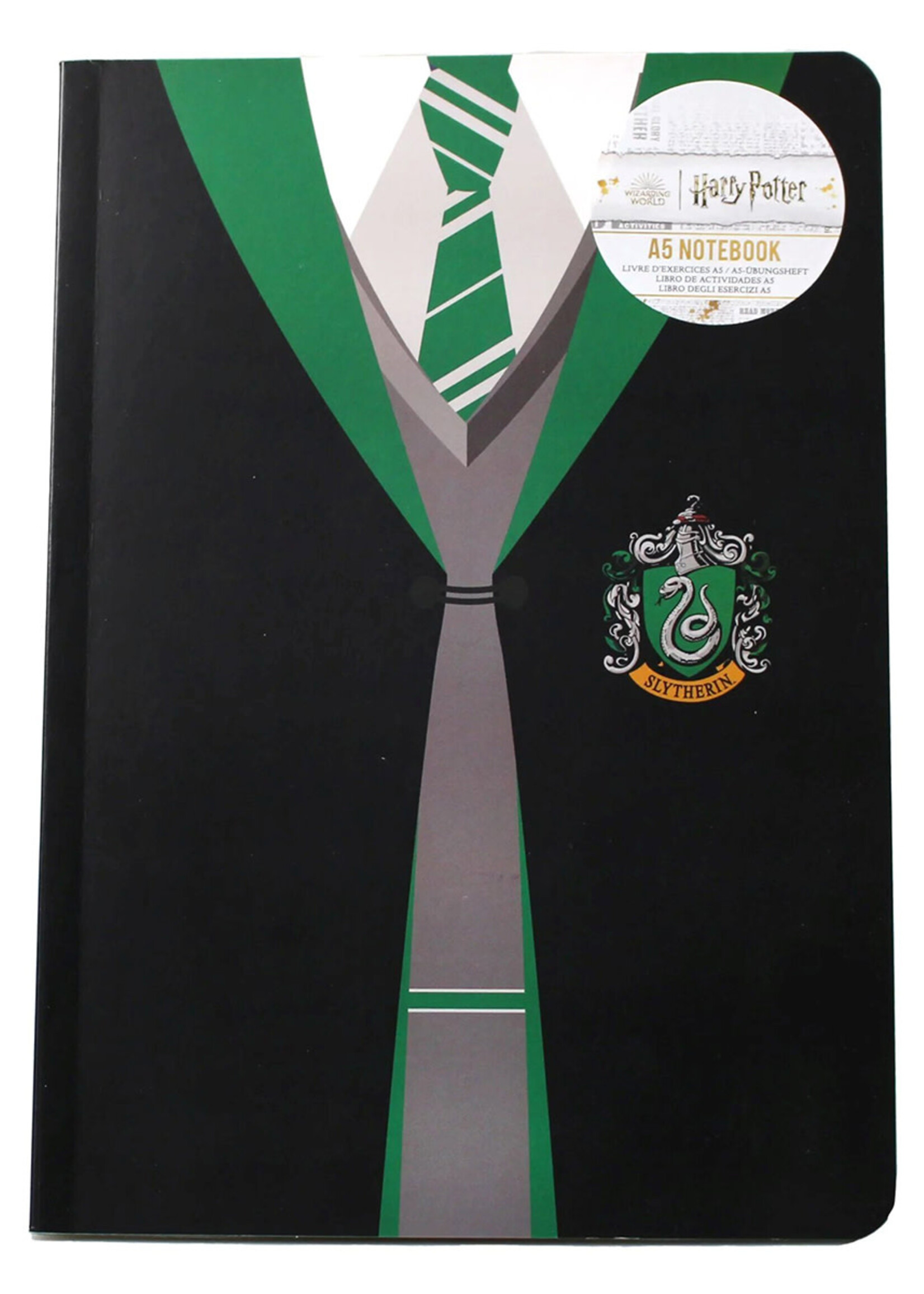 Harry Potter Uniform Slytherin A5 Notebook