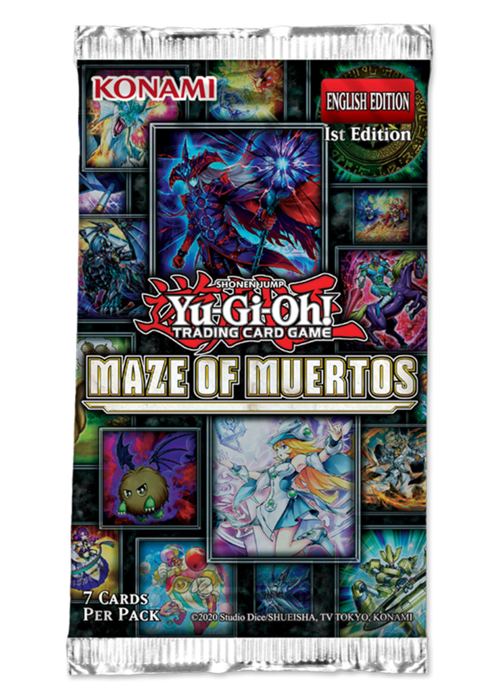 Yu Gi Oh Maze Of Muertos Booster