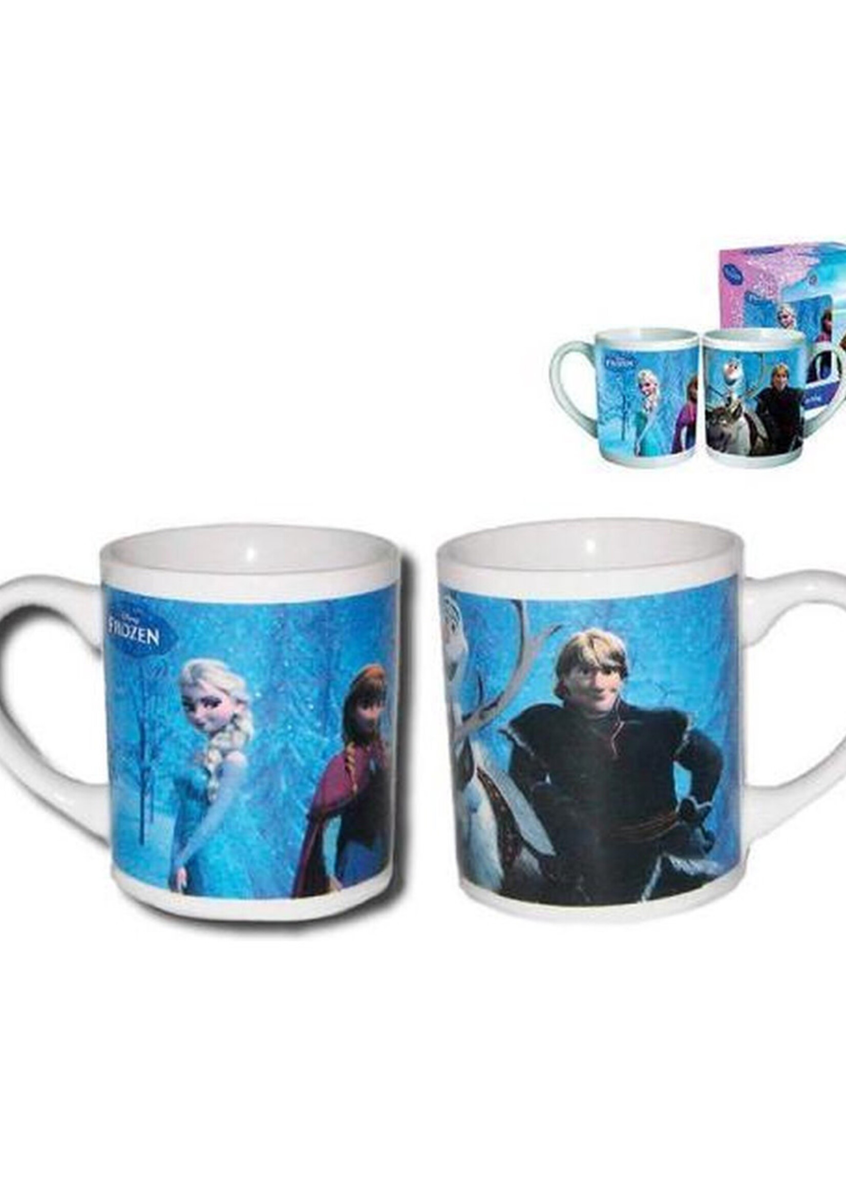 Frozen Anna, Elsa, Olaf Sven en Kristoff Mok