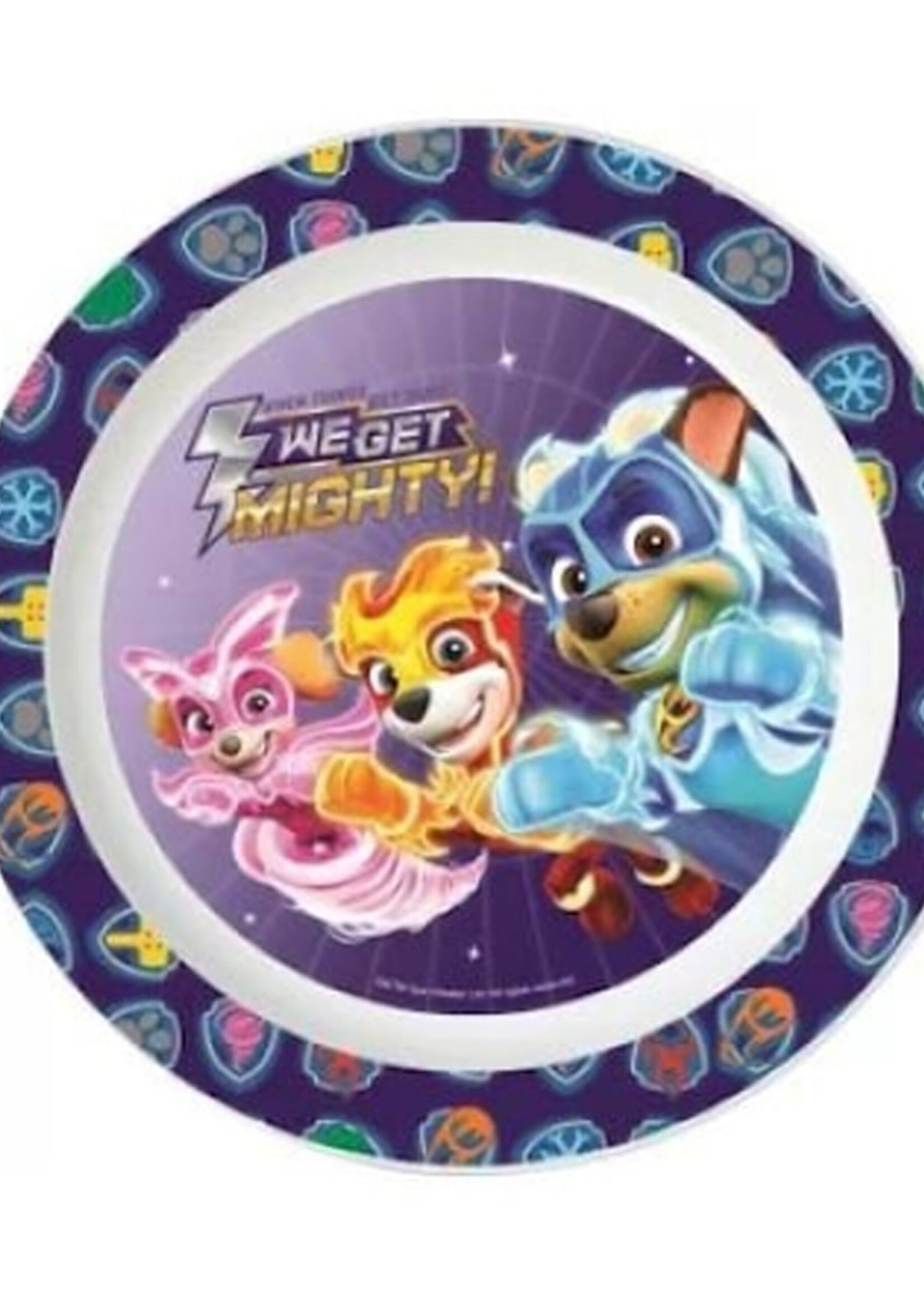 Paw Patrol Mighty Pups Bord 22cm