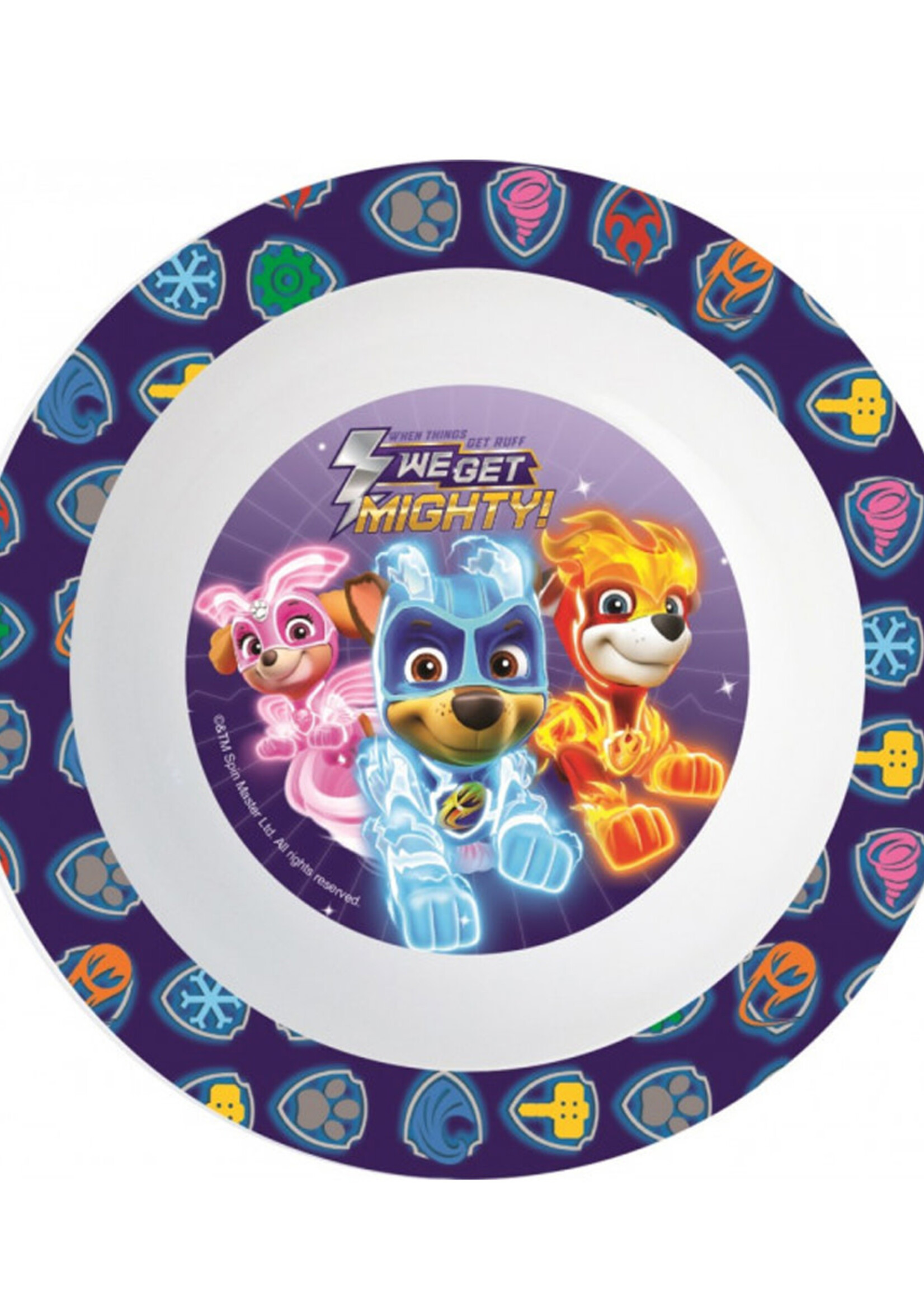 Paw Patrol Mighty Pups Kom 16x4cm
