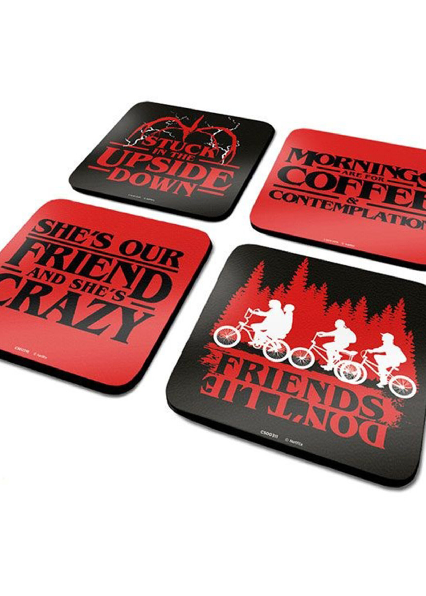 Stranger Things Phrases Onderzetters