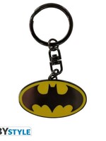 DC - Batman Metal Keychain  Zwart / Geel