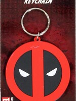 Deadpool Rubber Keychain Symbol