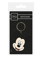 Disney Rubber Keychain Mickey Mouse Head