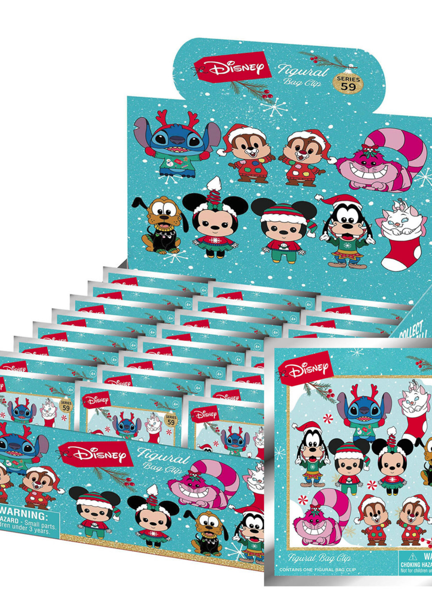 Disney Seasonal Series 59 3D  Foam Bag Clip Mystery