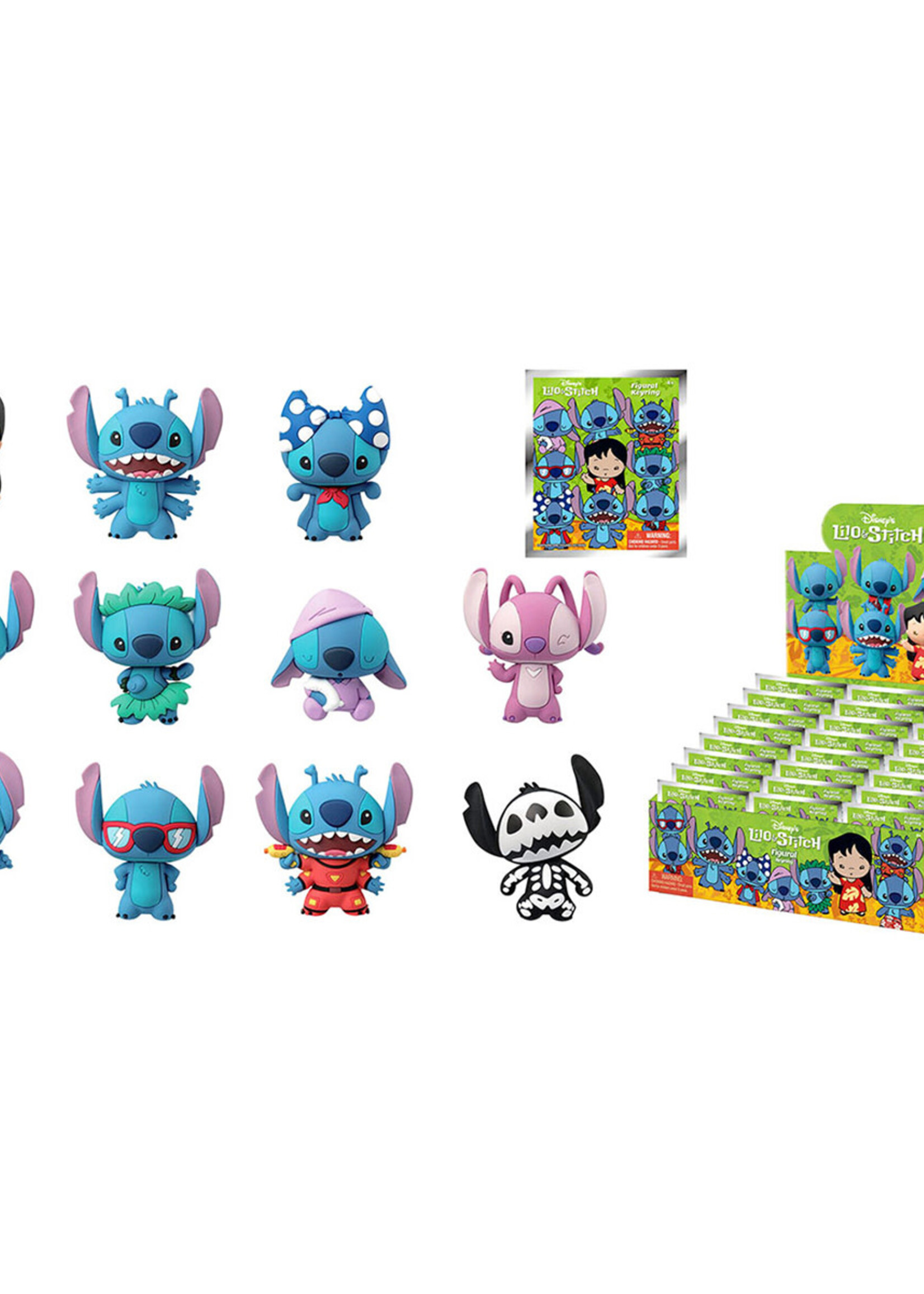 Disney Stitch Series 1 3D Foam  Bag Clip Mystery