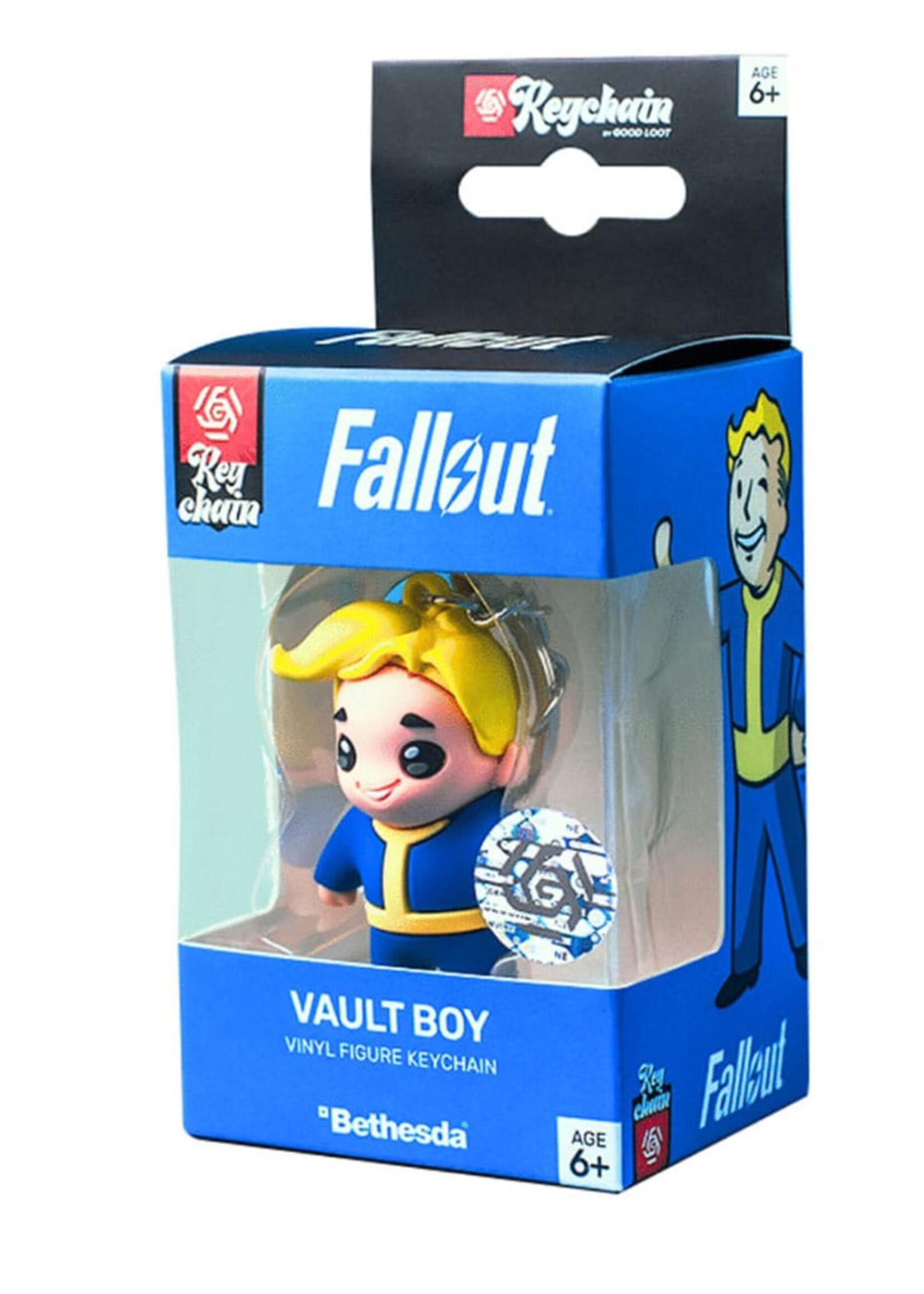 Fallout Vinyl Keychain Vault  Boy
