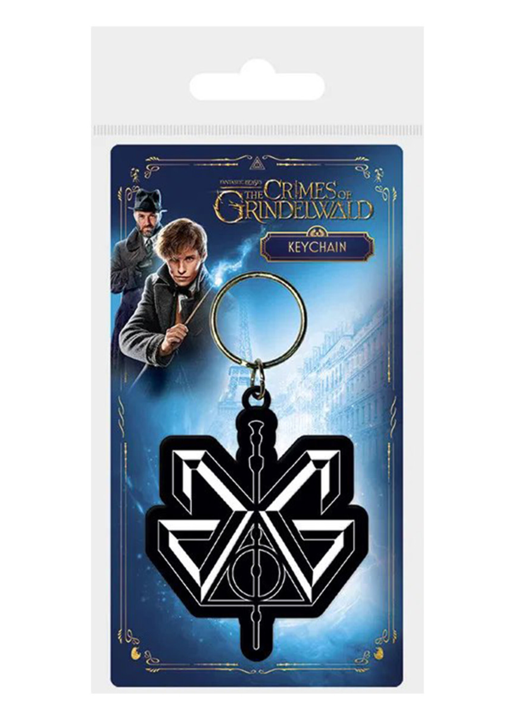 Fantastic Beasts 2 Rubber Keychain Grindelwald Logo