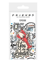 Friends You Are My Lobster Rubber Keychain