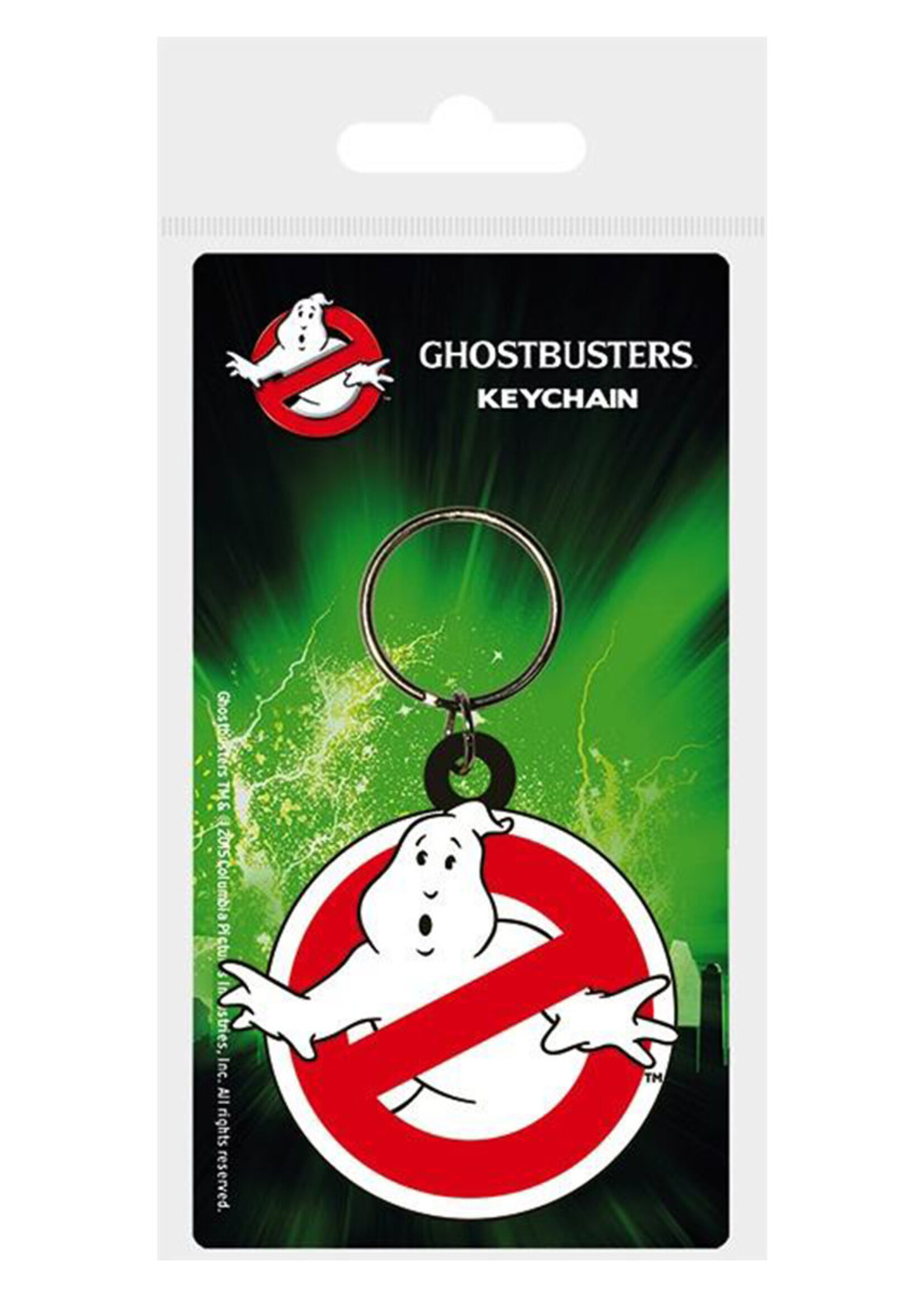 Ghostbusters Rubber Keychain  Logo