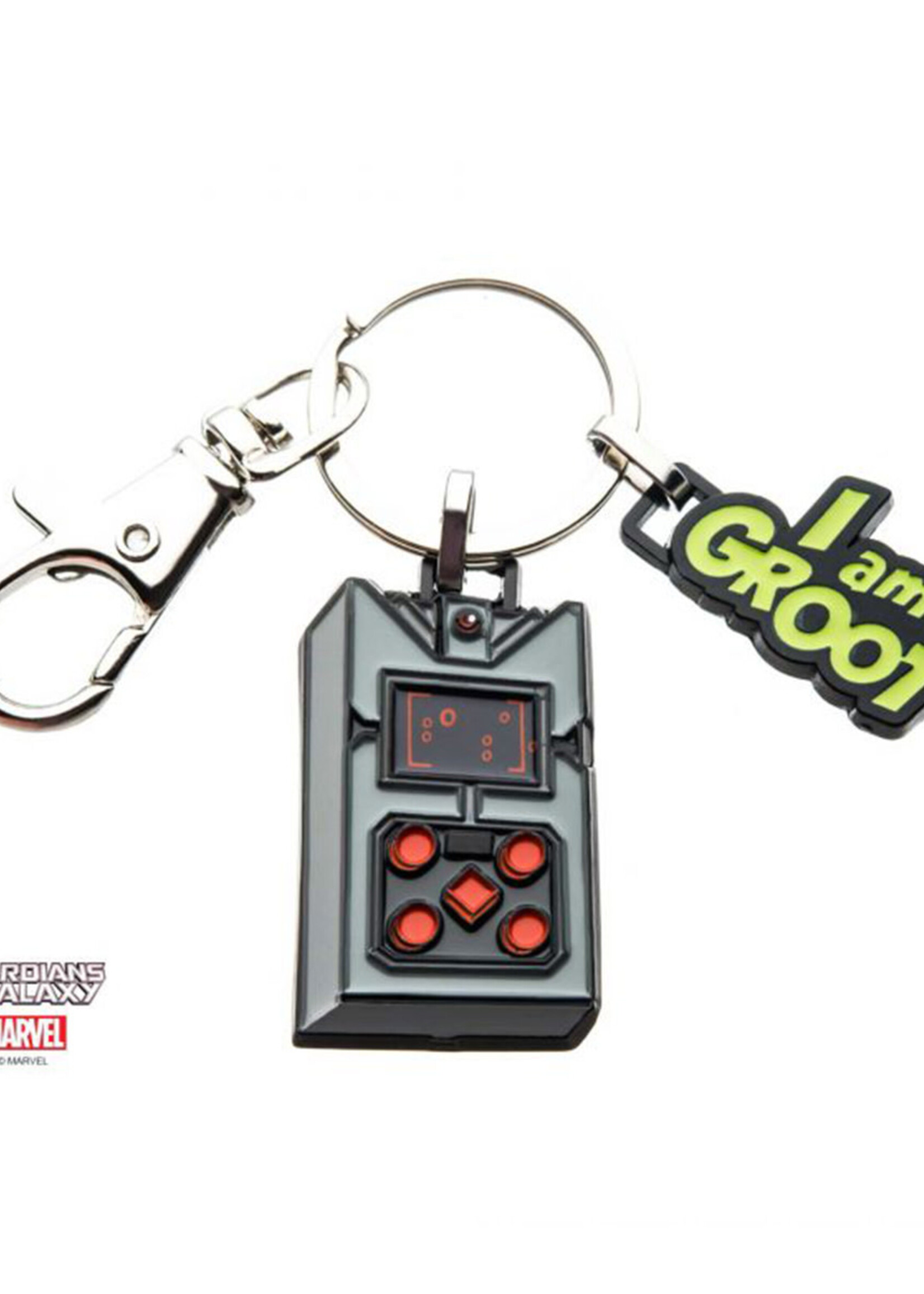 Guardians Of The Galaxy Groot Game Metal Keychain