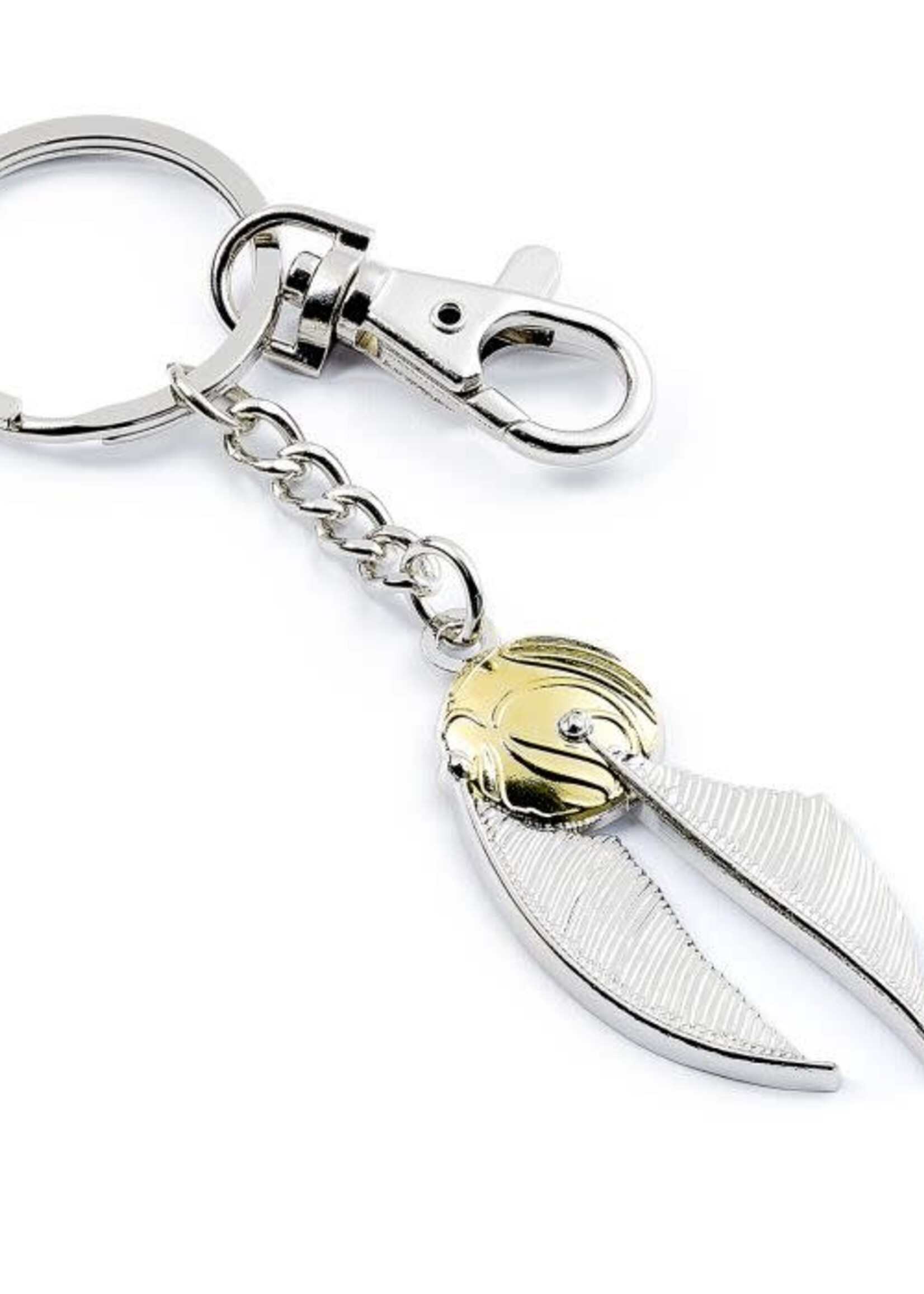 HARRY POTTER - Golden Snitch  Silver Plated Keyring