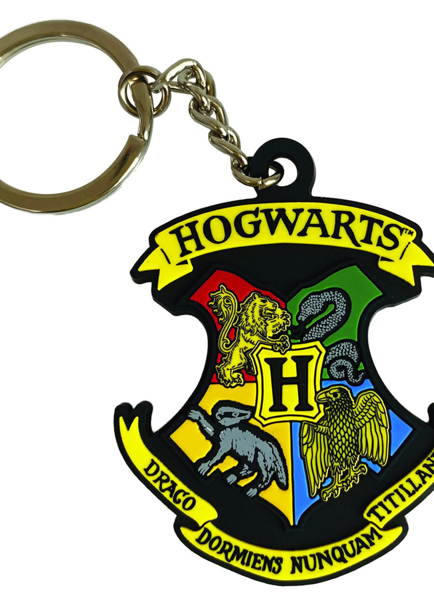 Harry Potter Hogwarts Rubber  Keyring