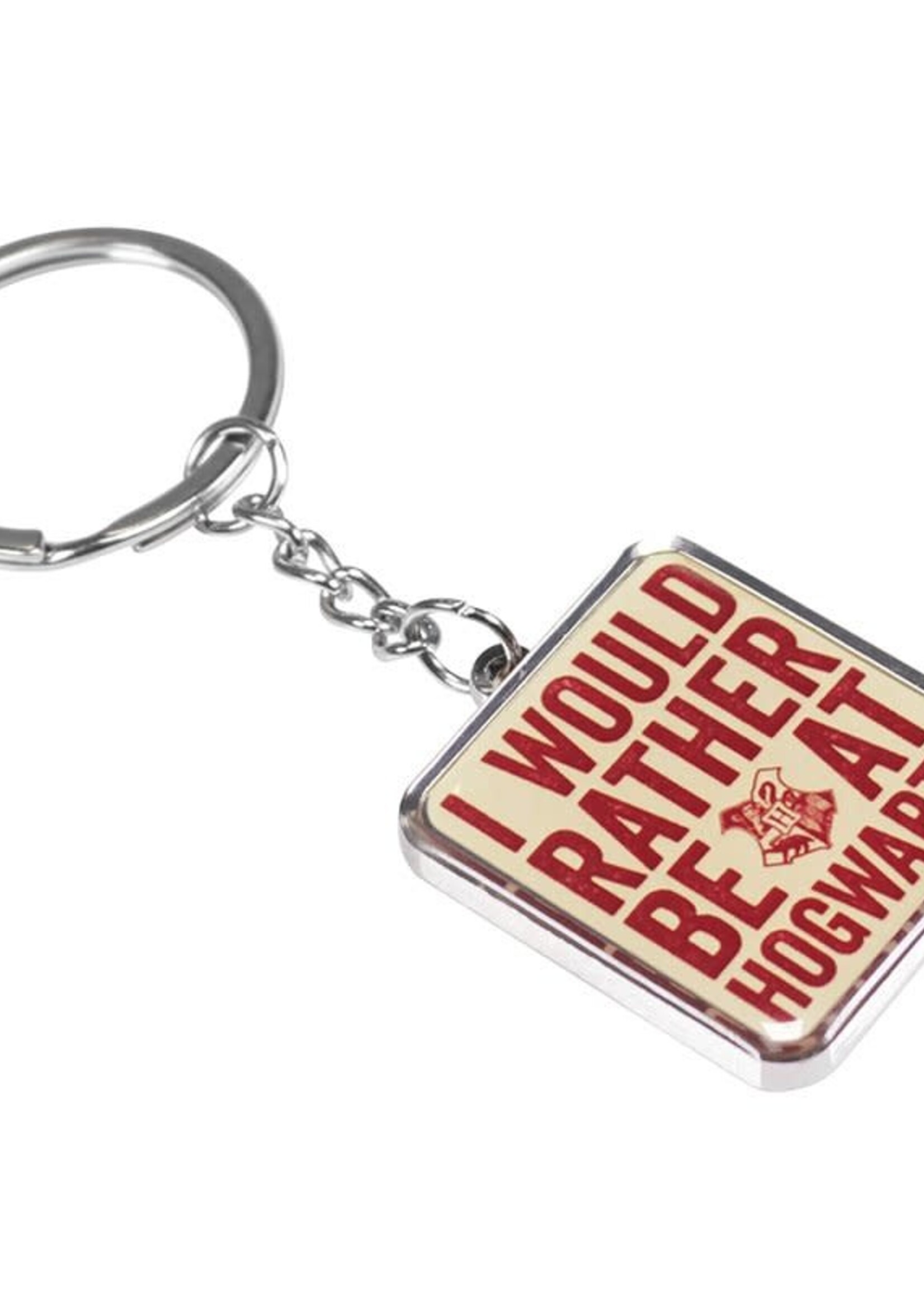 Harry Potter Rather Be At Hogwarts Keyring