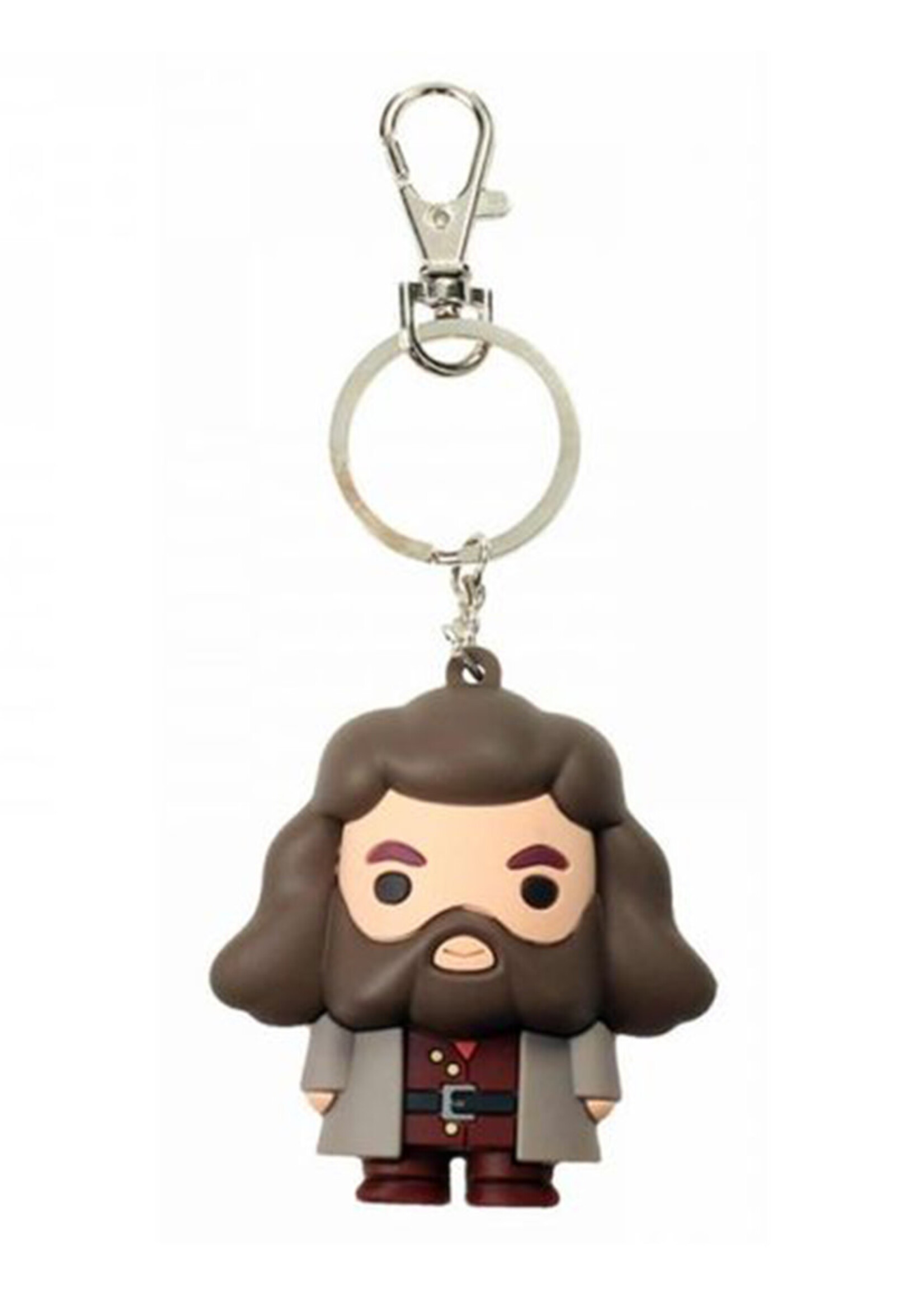 Harry Potter Rubber Figure  Keychain - Rubeus Hagrid
