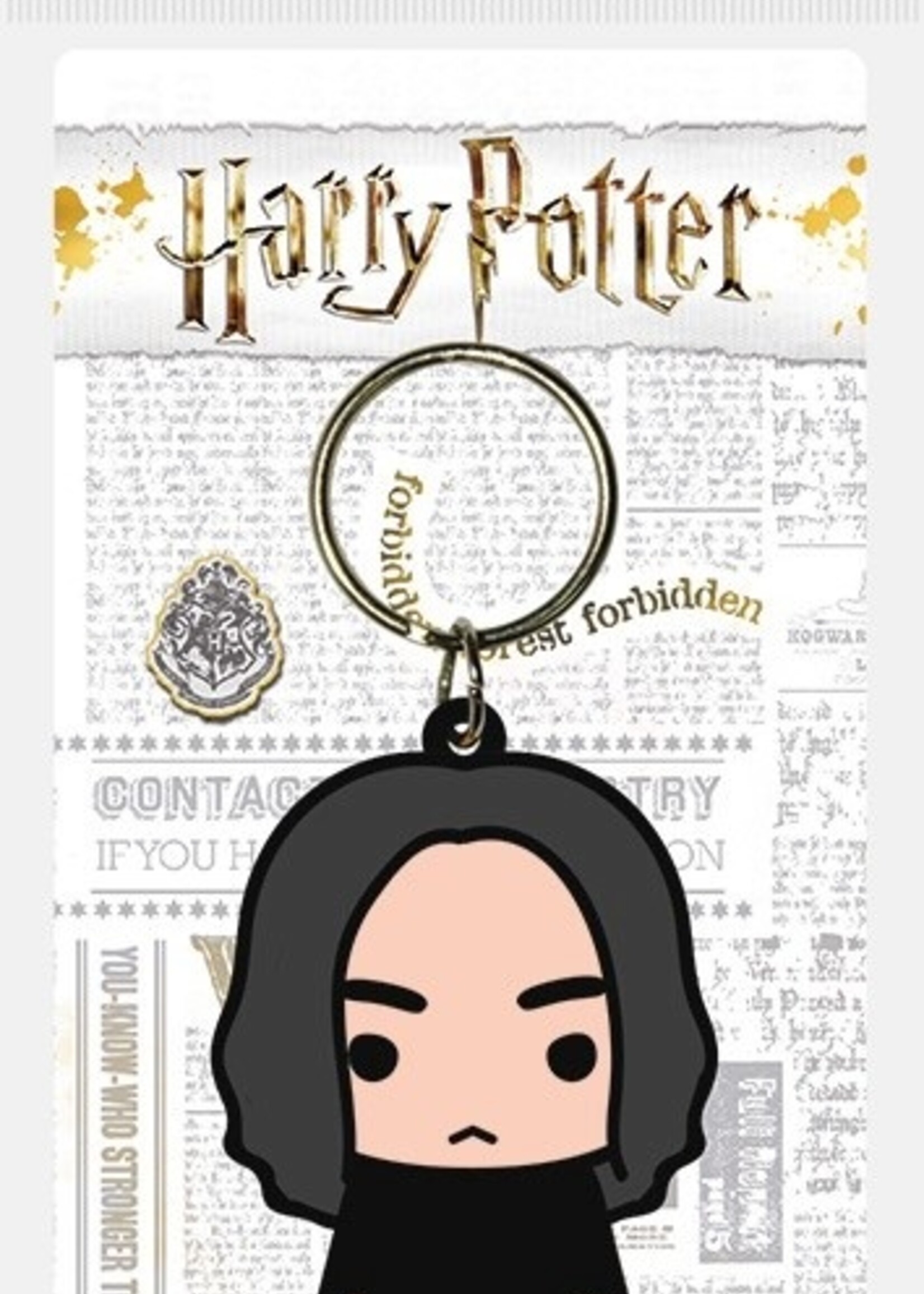 Harry Potter Rubber Keychain  Snape Chibi