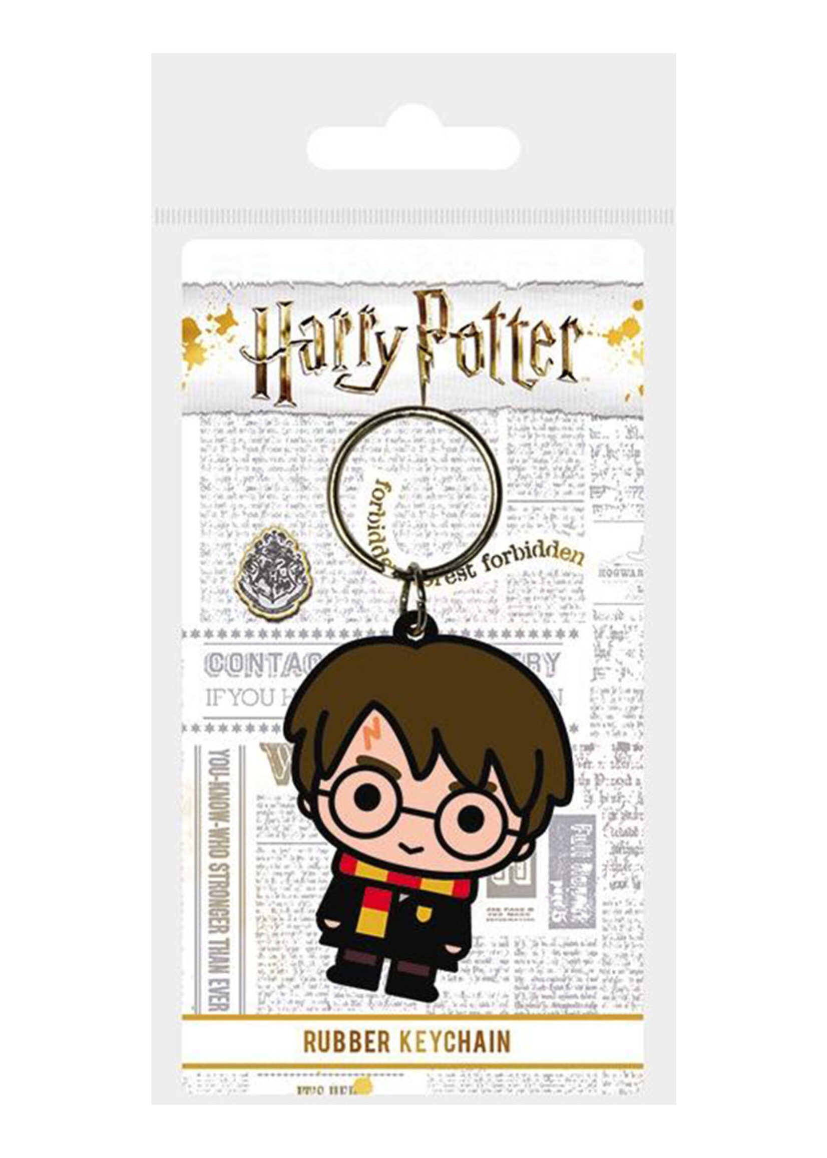 Harry Potter Rubber Keychain Harry Chibi