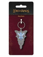 LOTR Rubber Keychain Arwen  Evenstar Pendant