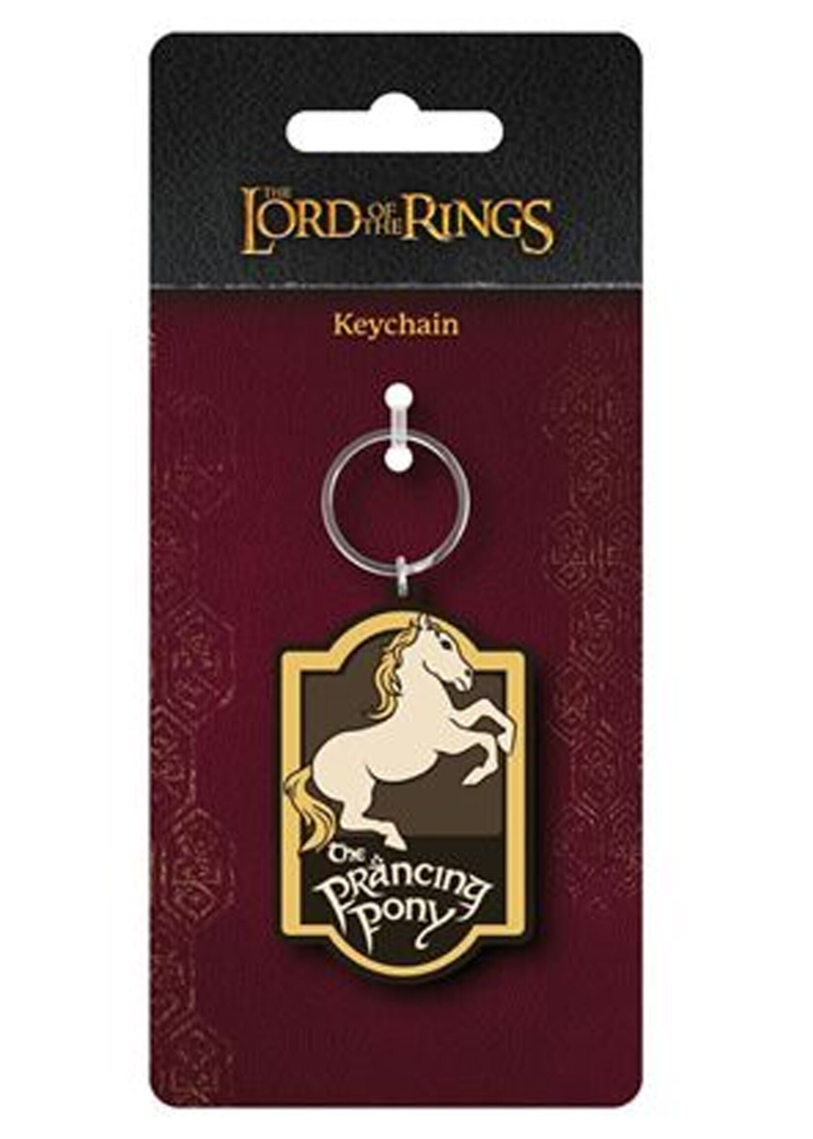 LOTR Rubber Keychain The  Prancing Pony